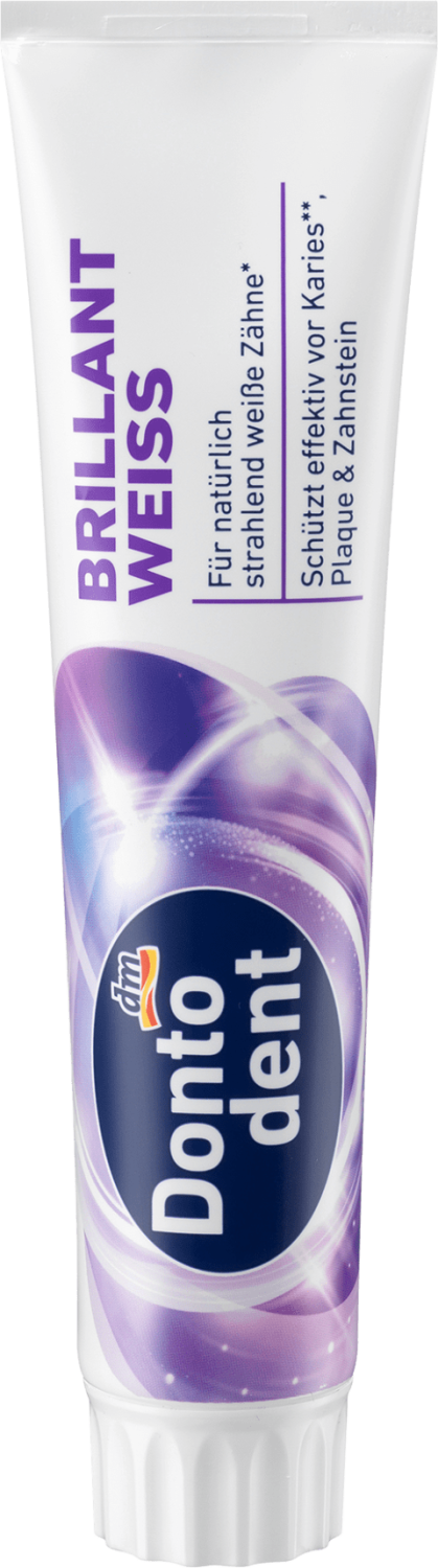 Pasta za zube DONTODENT Brillant weiss 125ml-slika