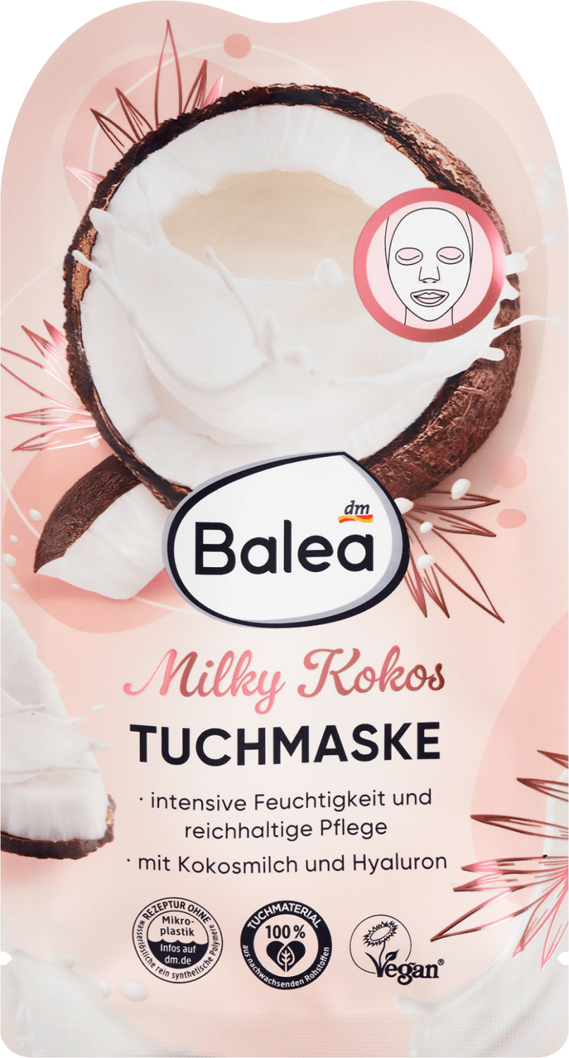 BALEA Millky kokos maska za lice u maramici 1kom-slika
