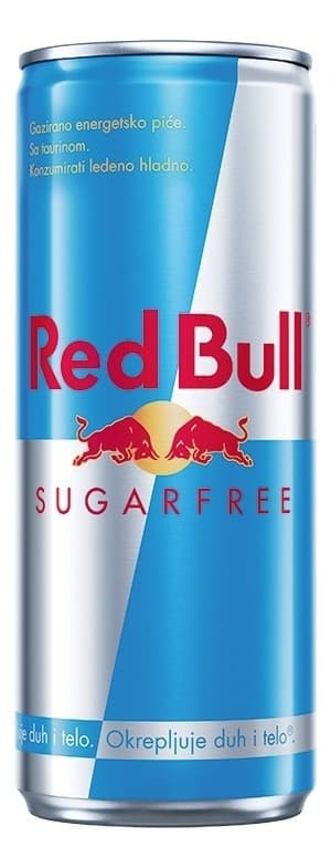 RED BULL sugar free 250ml-slika