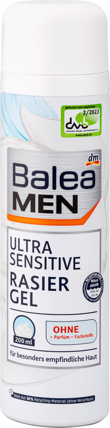 Gel za brijanje BALEA MEN Ultra sensitive 200ml-slika