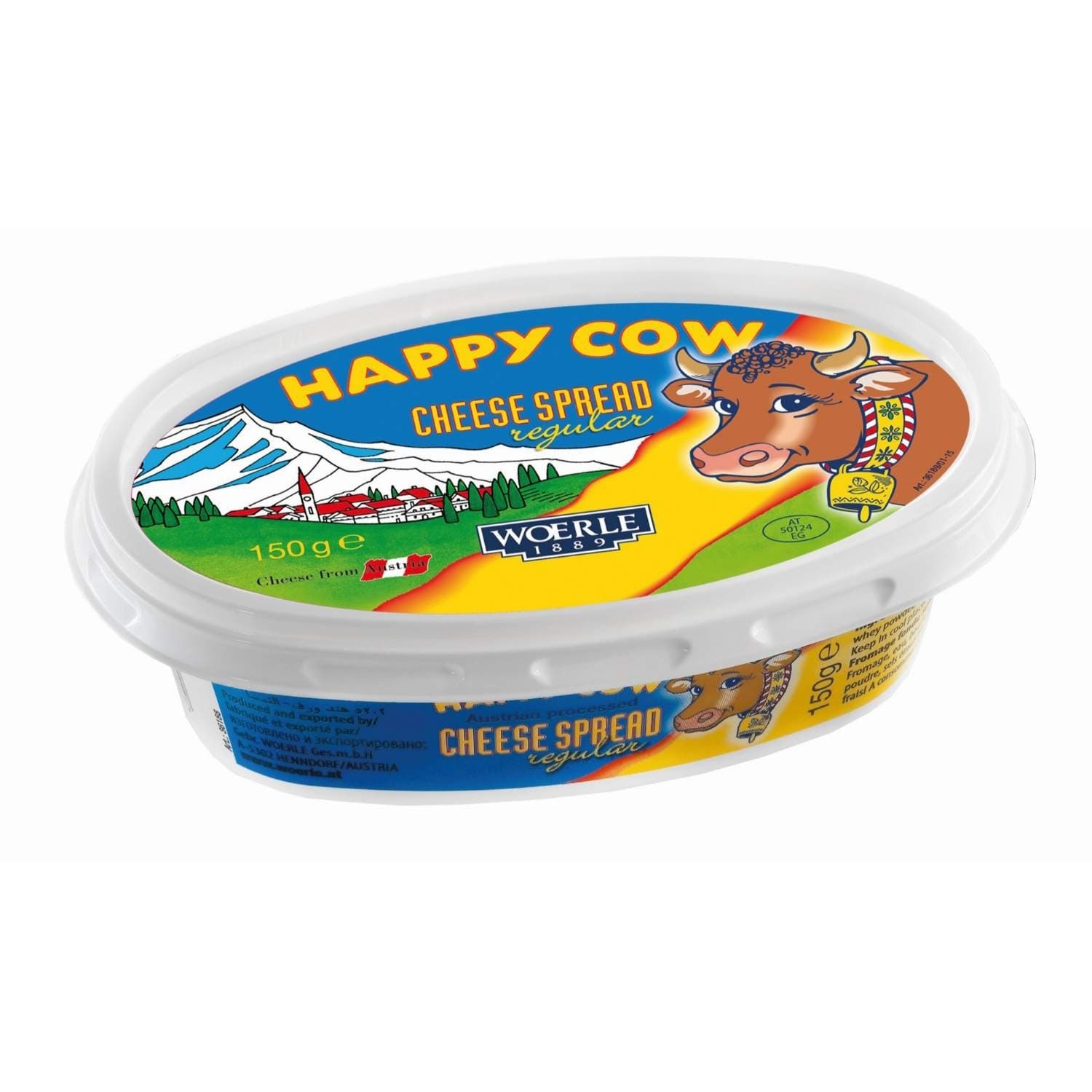 SIR ZA MAZANJE HAPPY COW 150G-slika