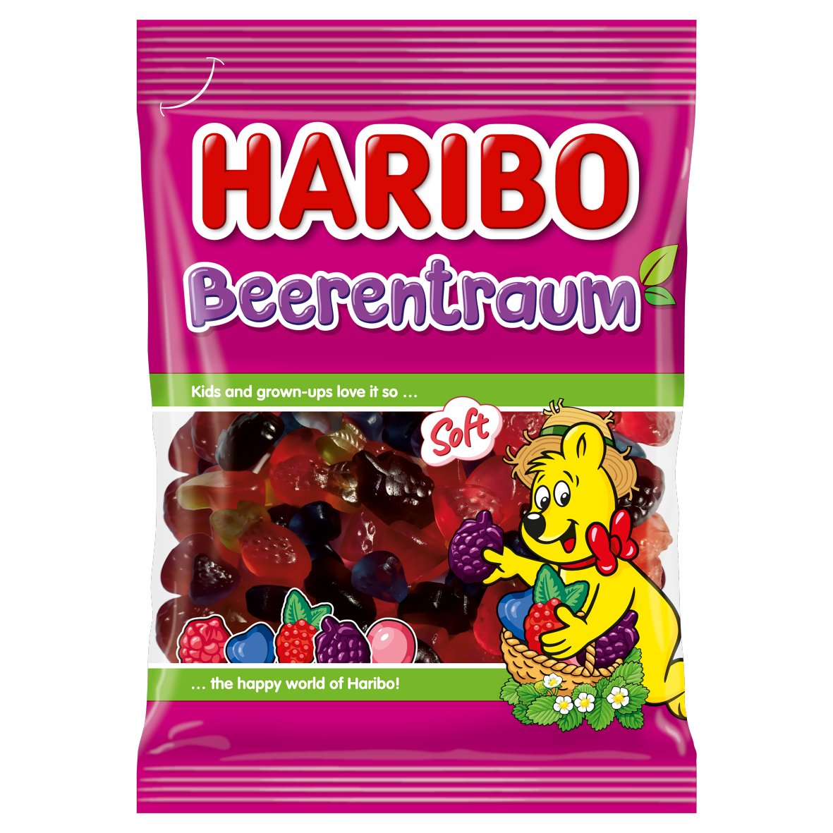 Gumene bombone HARIBO Beerentraum 100g-slika