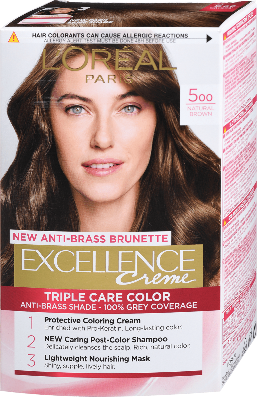L'OREAL Excellence farba za kosu 500 natural brown-slika