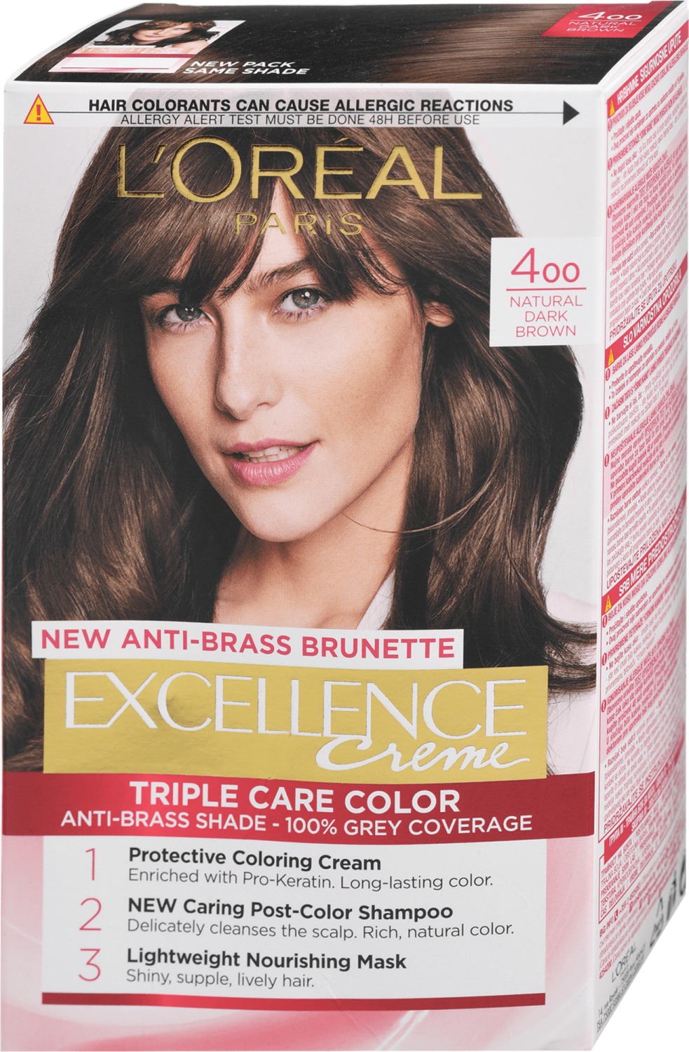 L'OREAL Excellence farba za kosu 400 dark brown-slika
