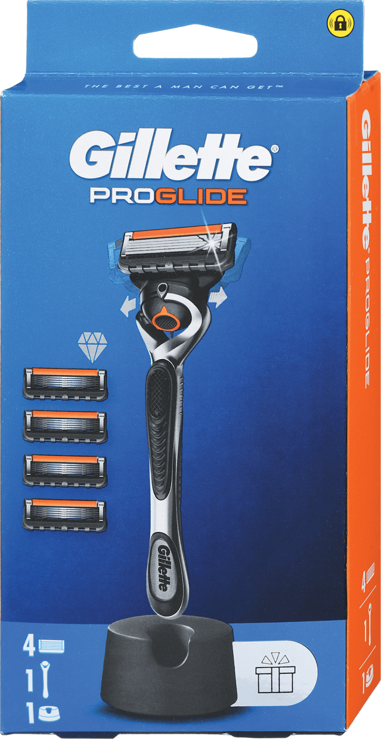 Brijač GILLETTE Proglide 1kom + 4 dopune + postolje-slika