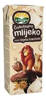MLEKO BELA ČOKOLADA DISNEY 0.2L Z BREGOV-slika