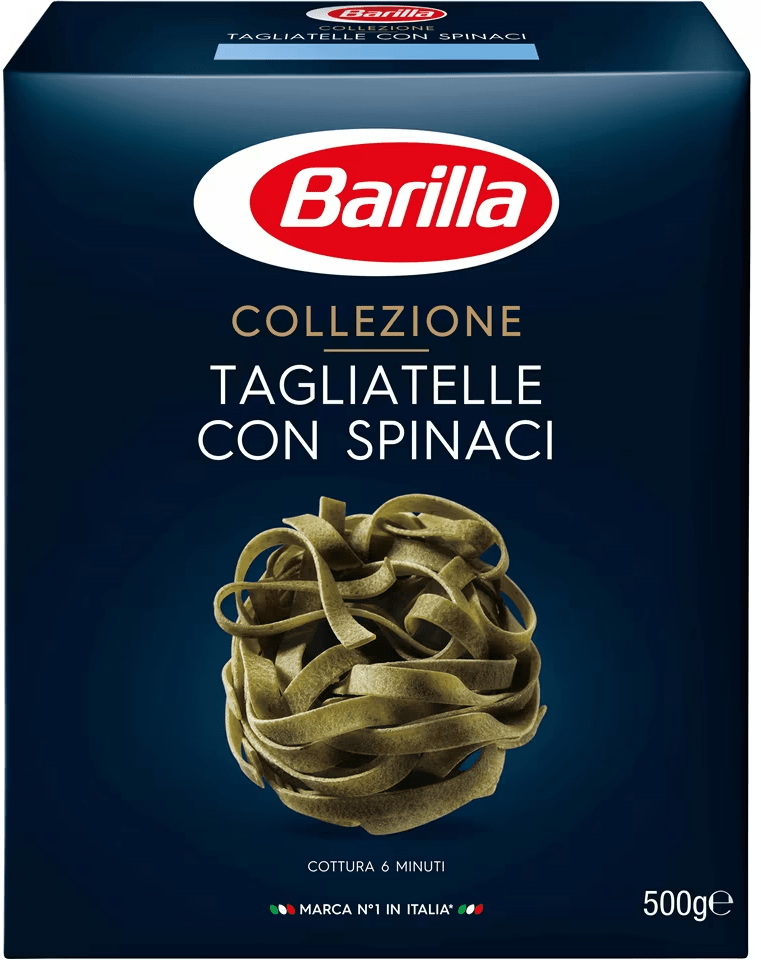 Testenina BARILLA Tagliatelle sa spanaćem 500g-slika