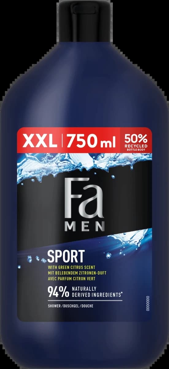 Gel za tuširanje FA men sport 750ml-slika