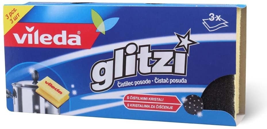 VILEDA sunđer glitzi crystal 3kom-slika