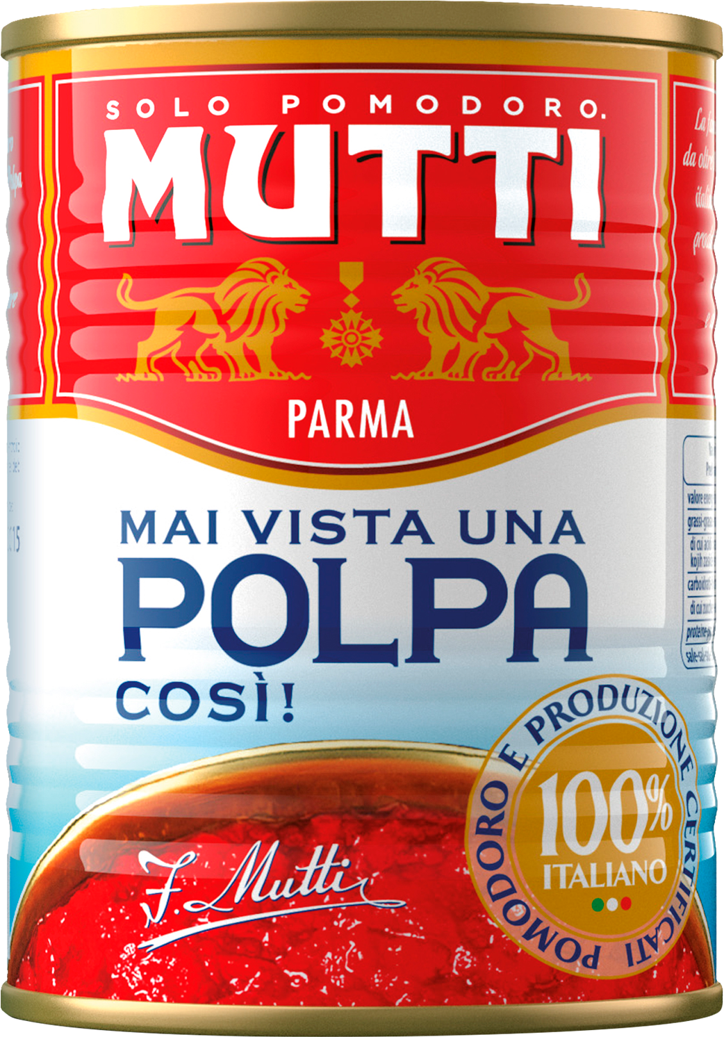 Paradajz seckani MUTTI Polpa 400g-slika