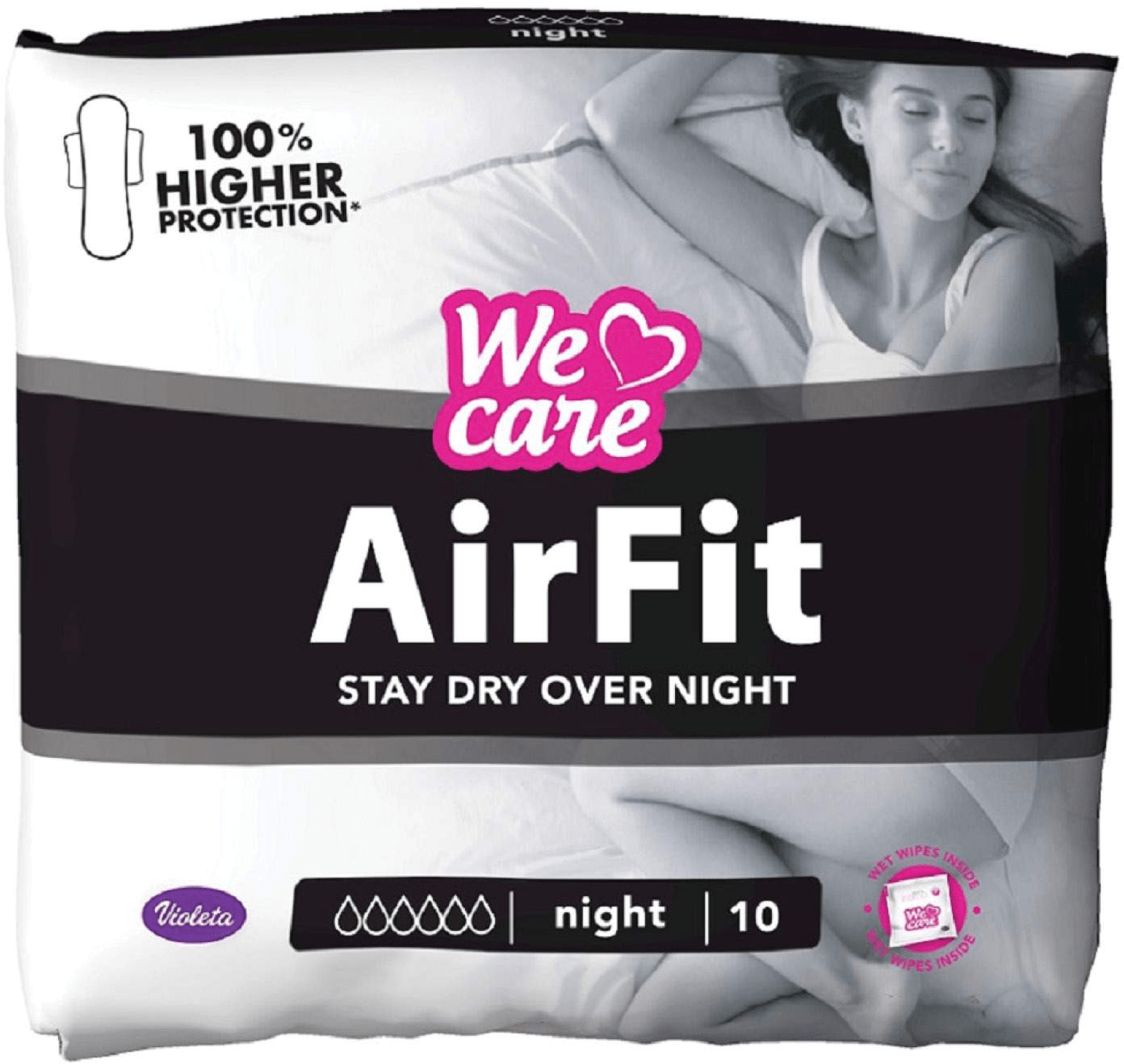 HU AIR FIT NIGHT 10/1 VIOLETA-slika
