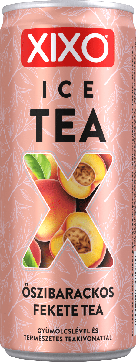LEDENI ČAJ XIXO PEACH 0.25L CAN-slika