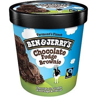 Sladoled choc fudge brownie B&J 465ml-slika