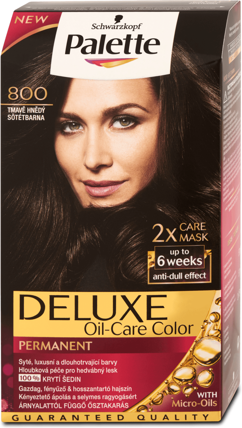 BOJA ZA KOSU PALETTE DELUXE 3-0 800 TAMNO SMEDJA-slika