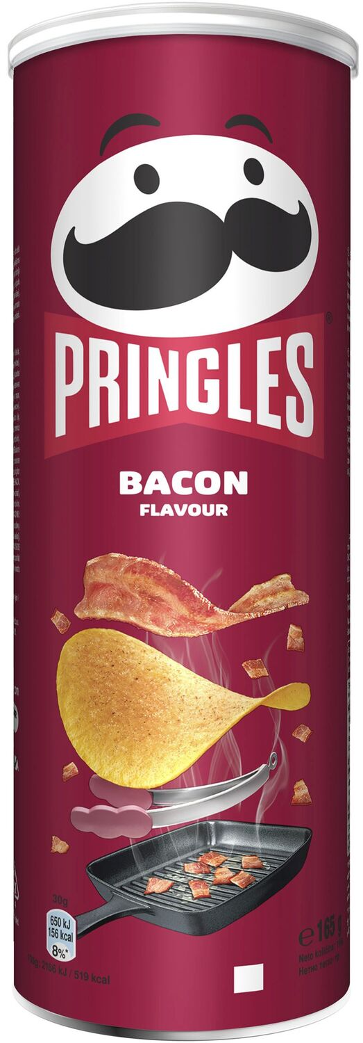 PRINGLES slanina čips 165g-slika
