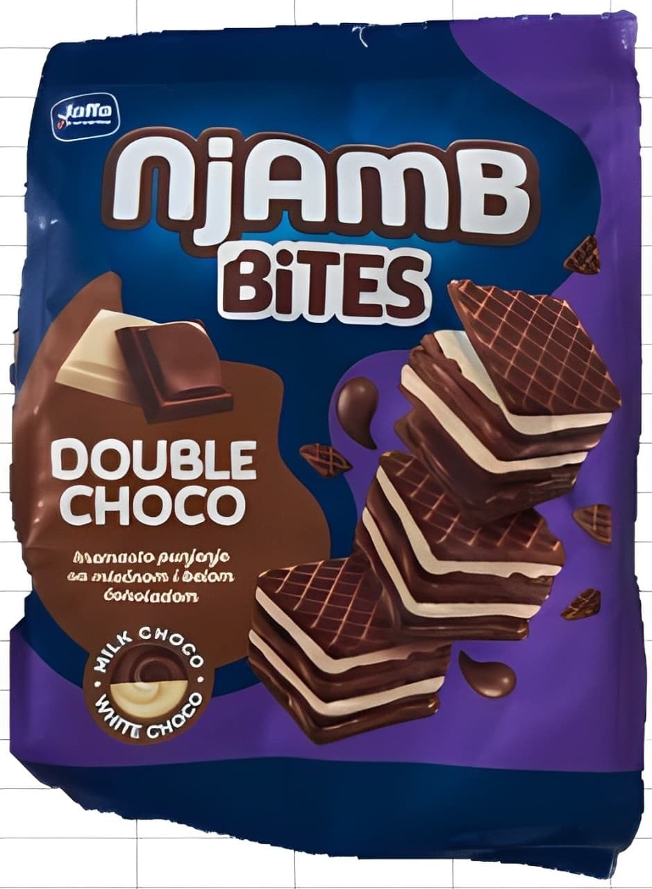 Napolitanke JAFFA Njamb double choco 150g-slika