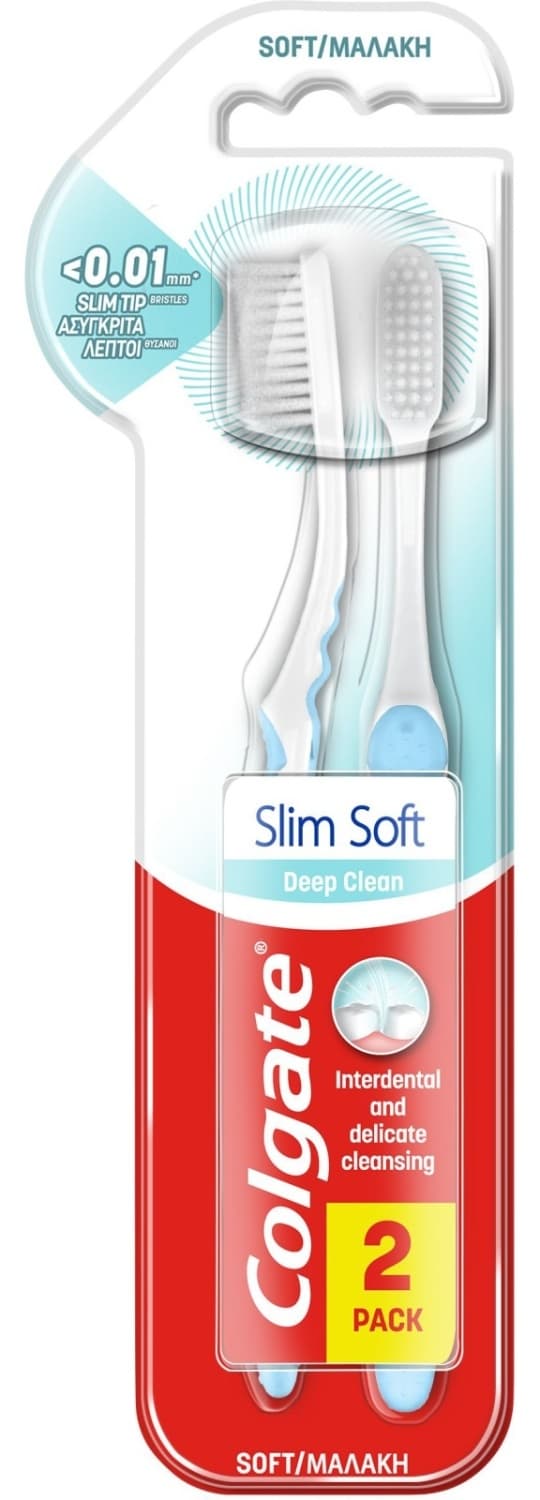 Cetkica za zube Colgate Slim Soft 2 pack-slika