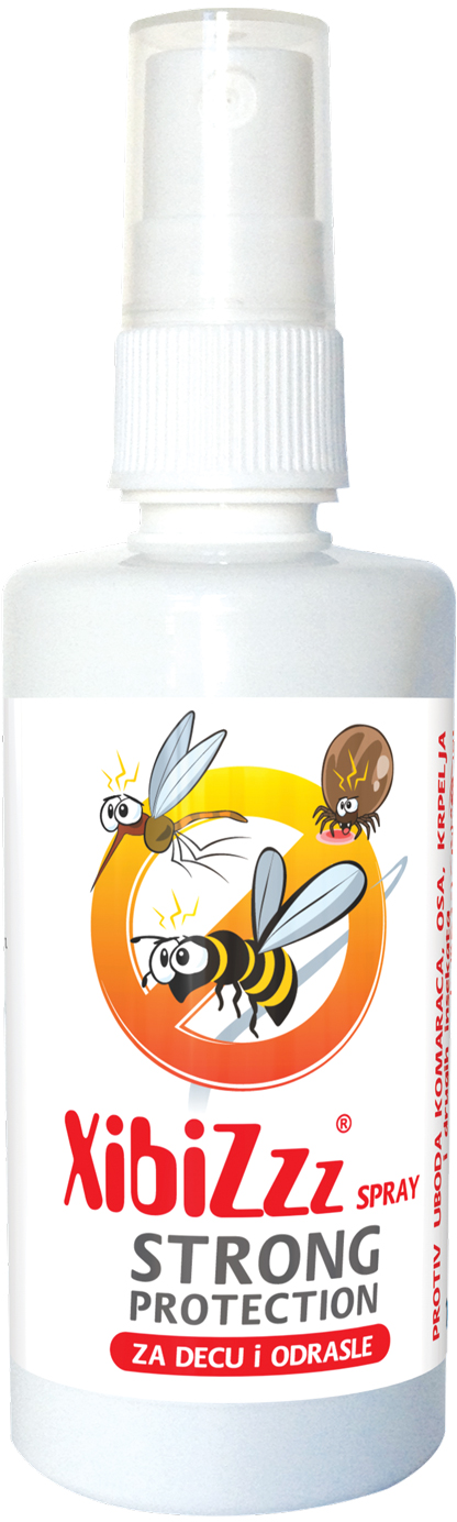 XIBIZ sprej protiv uboda komaraca i krpelja 100ml-slika