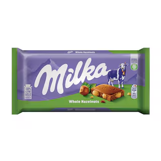 Čokolada MILKA lešnik 100g-slika