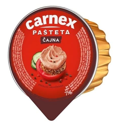 CARNEX čajna pašteta 75g-slika