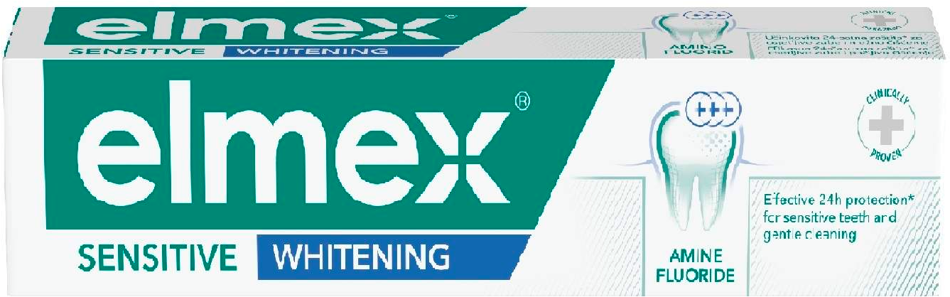 Pasta za zube ELMEX sensitive whitening 75ml-slika