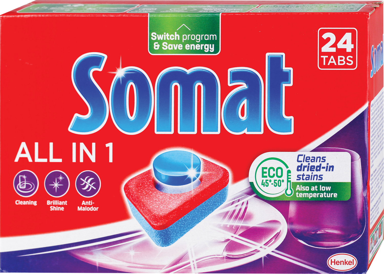 TABLETE ALL IN ONE 24/1 SOMAT-slika