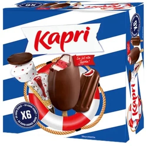 Sladoled FRIKOM Kapri multipack 6x70ml-slika