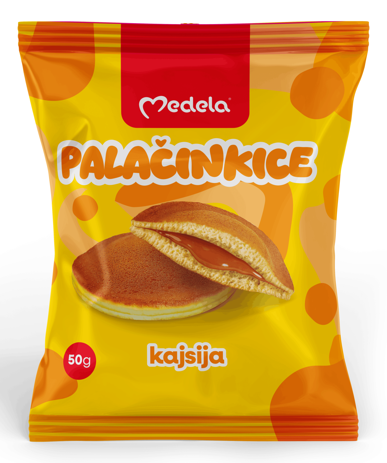 Palačinkice MEDELA kajsija 50g-slika
