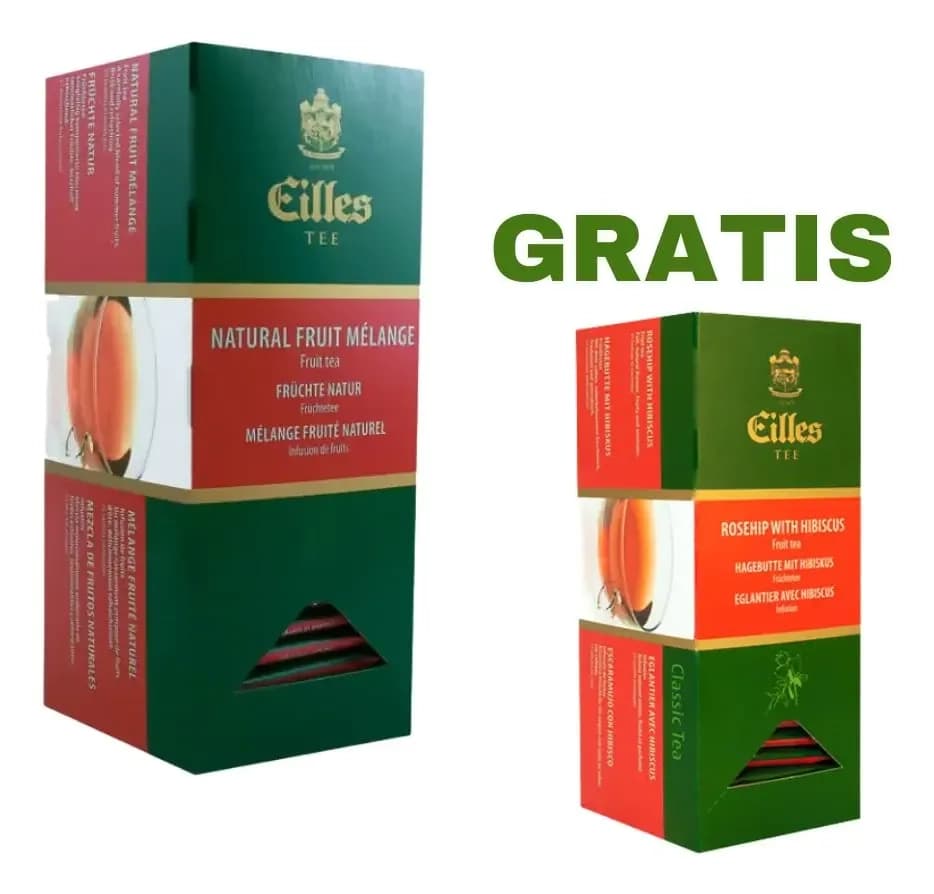 ELLIES čaj Natural Fruit bio 62g +1 gratis-slika