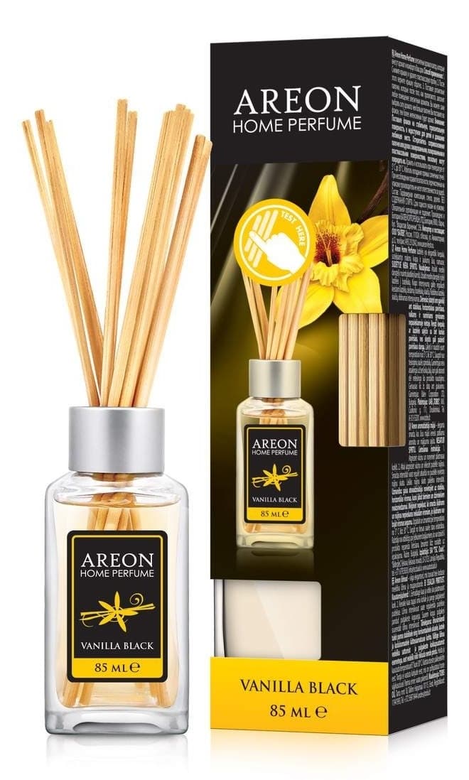 AREON mirisni štapići Vanila black 85ml -slika
