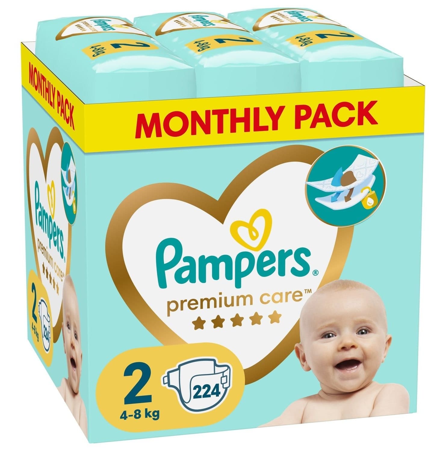 Pelene Pampers Premium S2 MSB (224)-slika