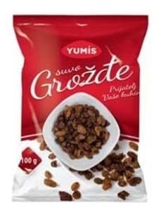 SUVO GROZDJE 100G YUMIS-slika
