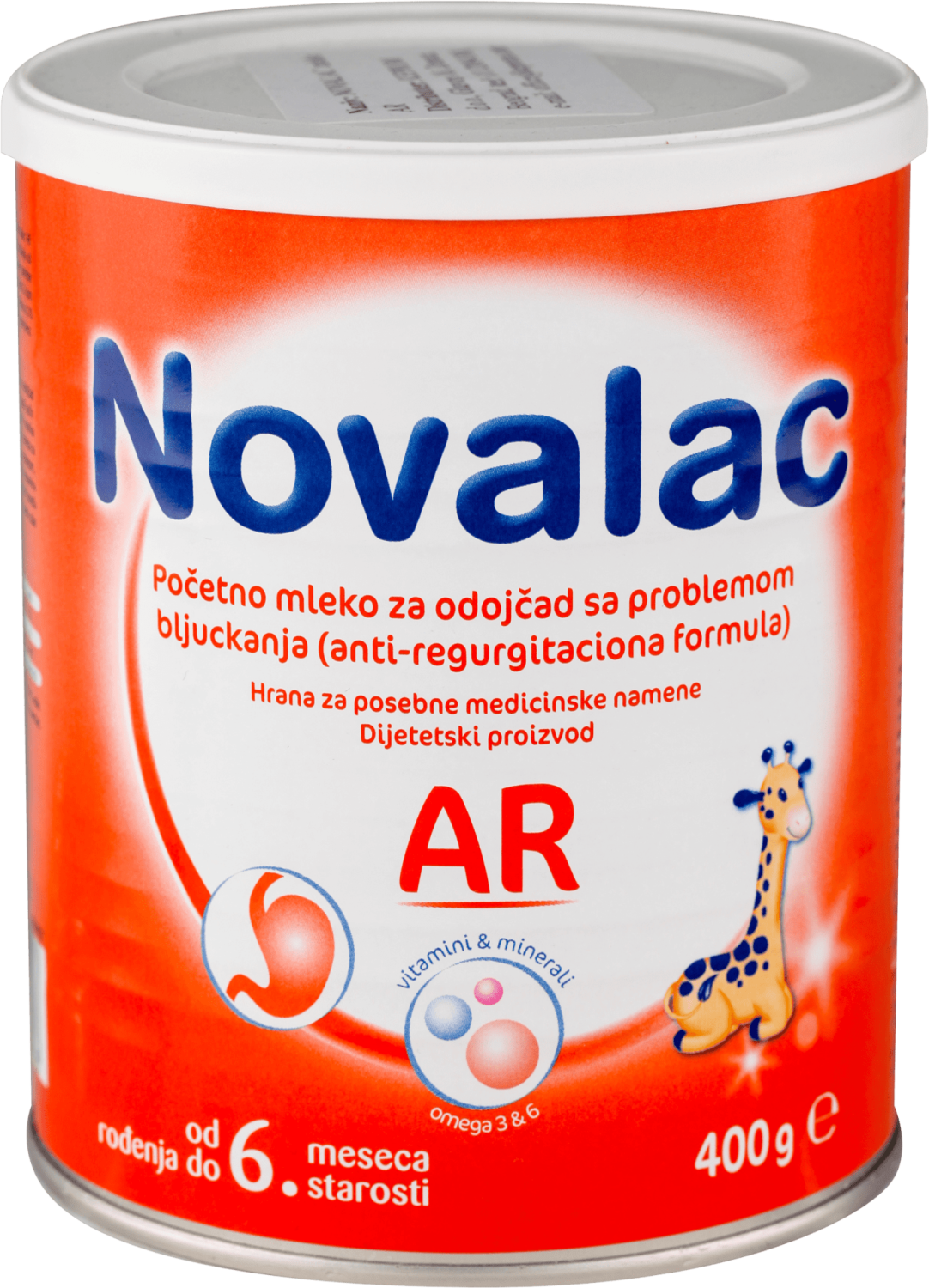 Zamensko mleko NOVALAC AR anti-regurgitaciona formula 400g-slika