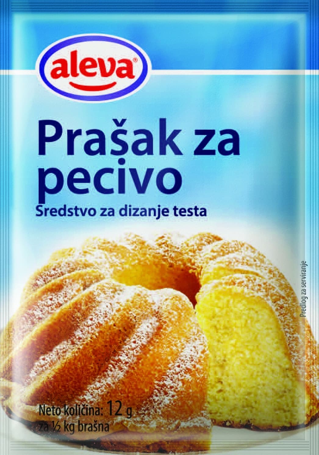 Prašak za pecivo ALEVA 12g-slika