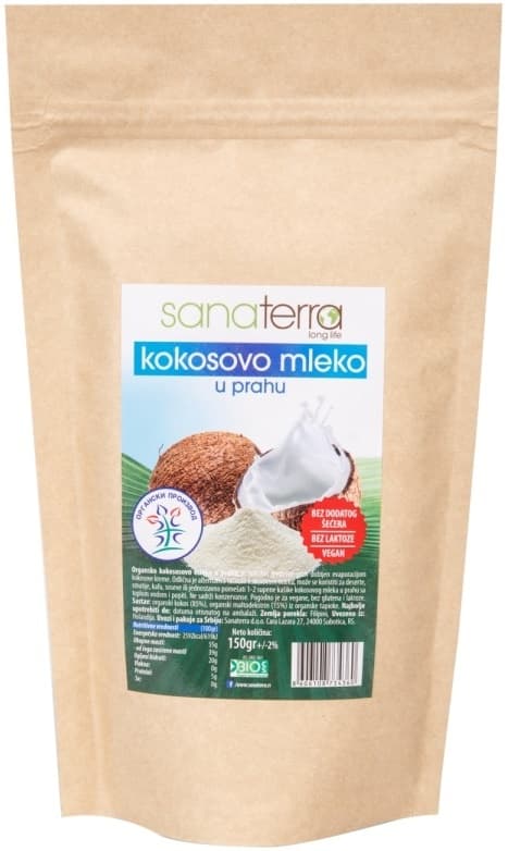 MLEKO KOKOSOVO ORG U PRAHU 150G SAN-slika