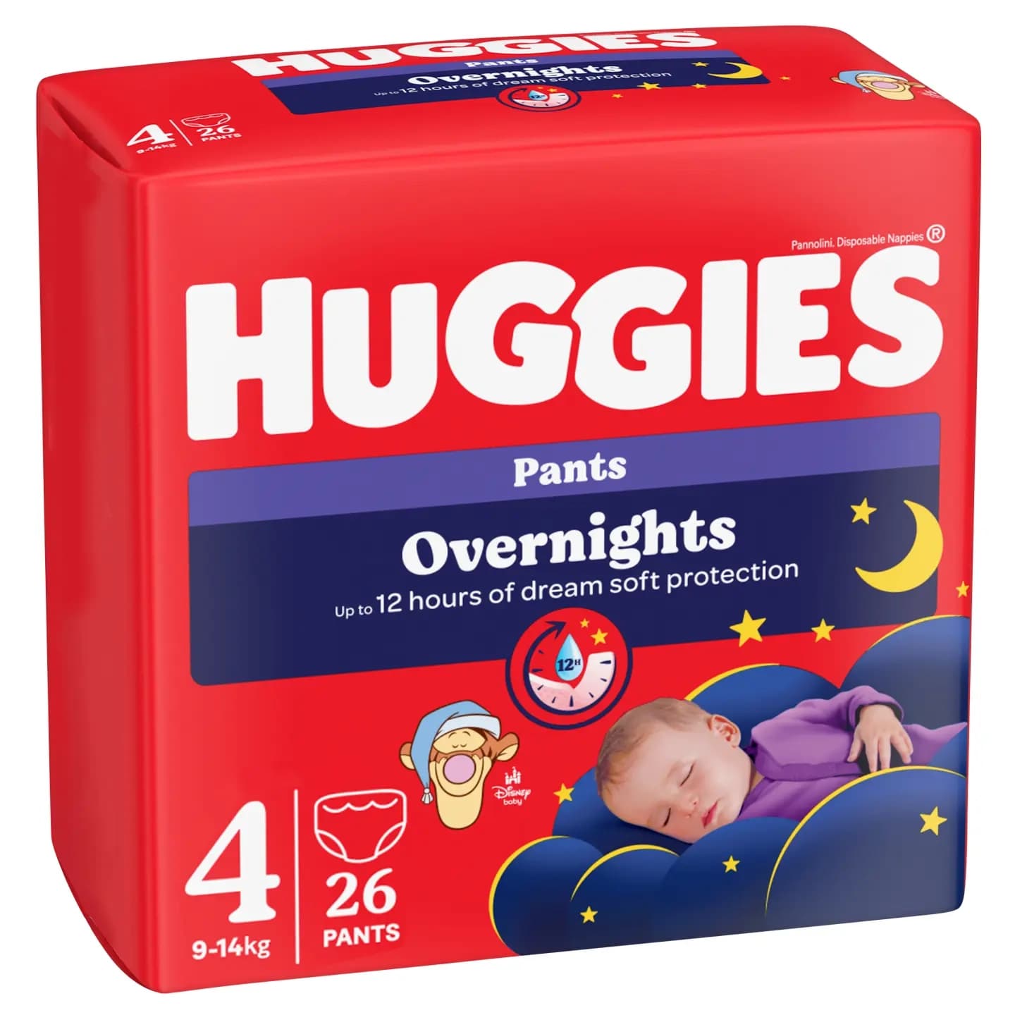 HUGGIES noćne pelene pants Little Movers 4 26kom-slika