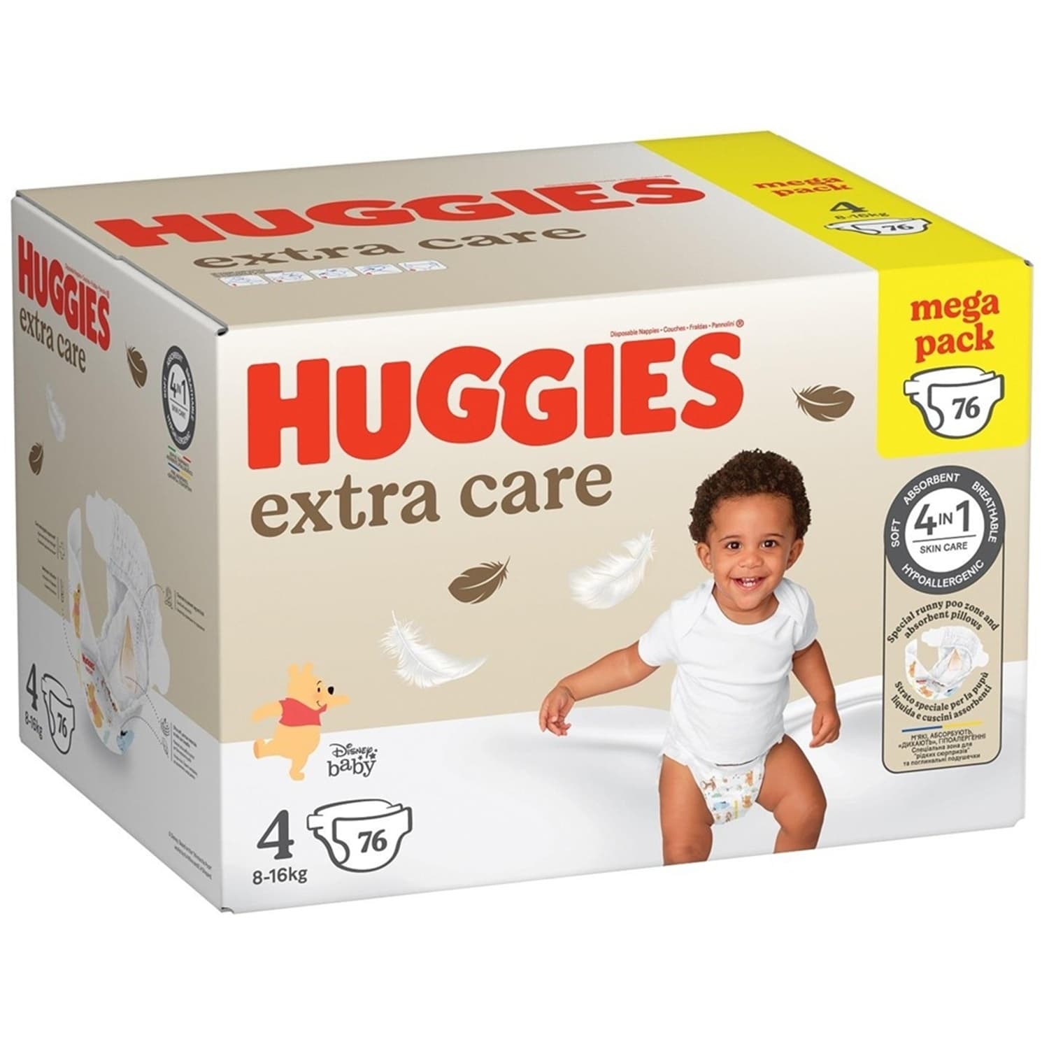 HUGGIES pelene extra care 4 76kom-slika