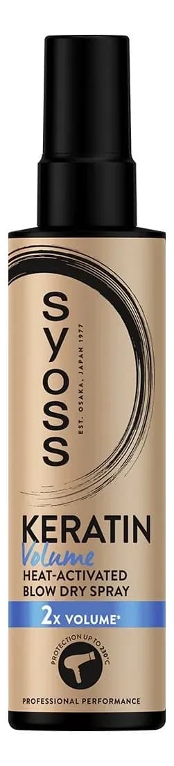 Sprej SYOSS Keratin volume za zaštitu kose od toplote 200ml-slika