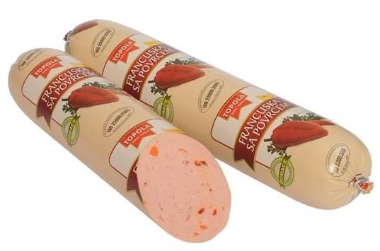 Salama TOPOLA Francuska sa povrćem 1kg-slika