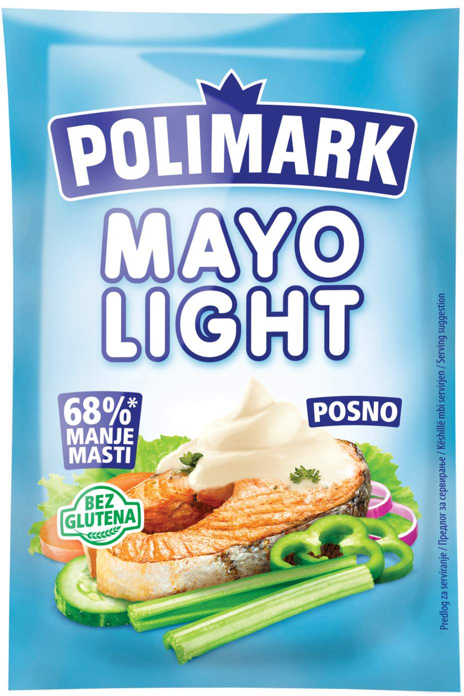 MAJONEZ LIGHT KESA POLIMARK 90ML-slika