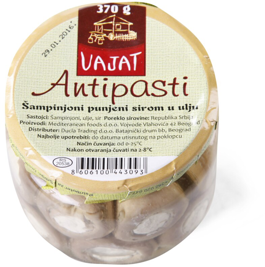 Šampinjoni VAJAT sa sirom u ulju 370g-slika