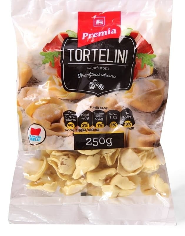 PREMIA tortelini sa pršutom 250g-slika
