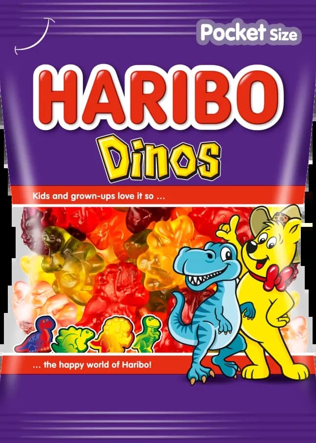 BOMBONE DINOS 100G HARIBO-slika