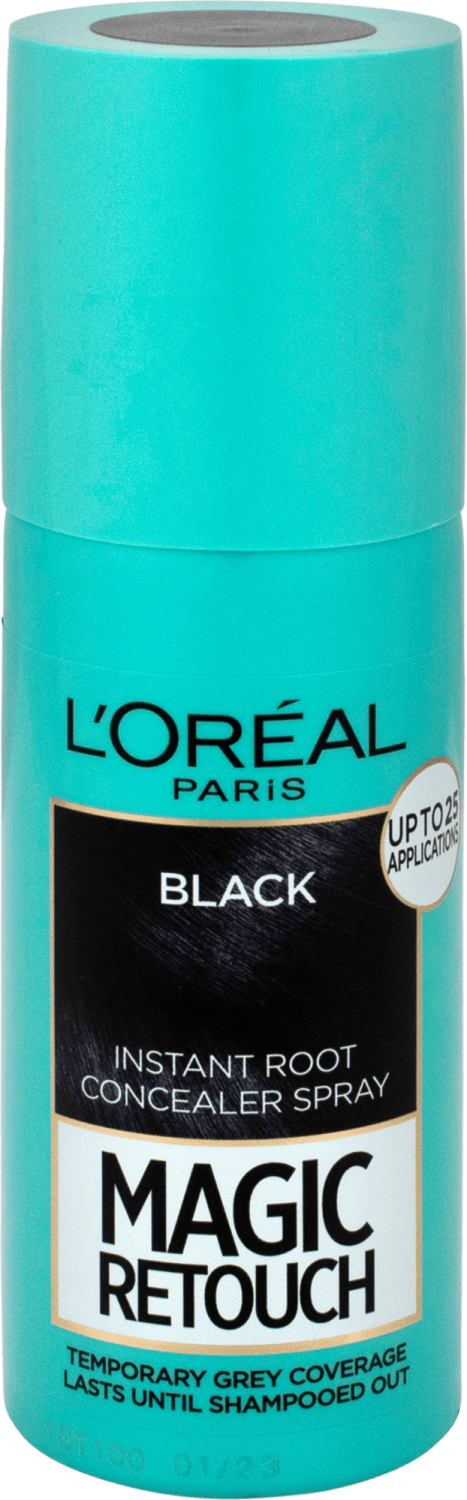 L'OREAL Magic Retouch sprej za izrastak 1 black 75ml-slika