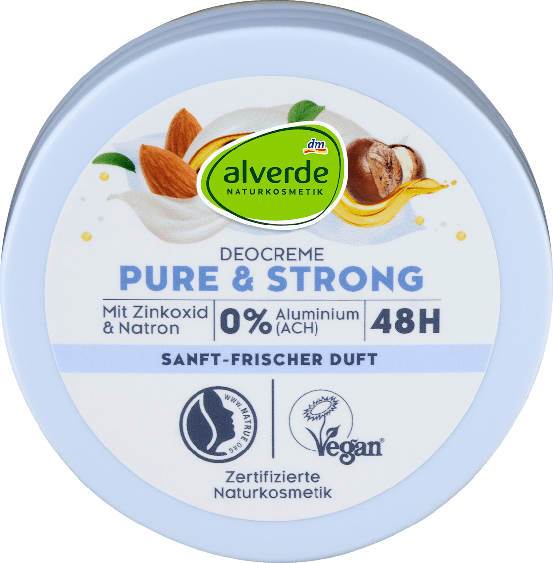 Dezodorans krema ALVERDE Pure & strong 50ml-slika