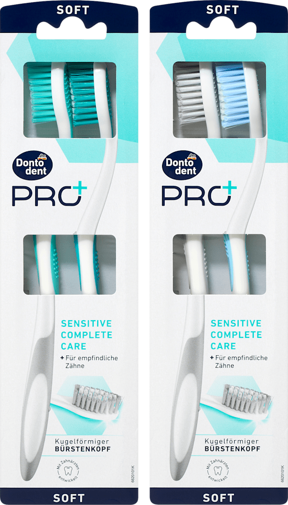 DONTODENT Pro+ sensitive četkica mekana 2kom (više vrsta)-slika