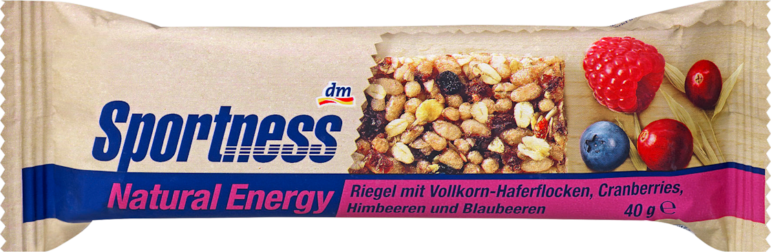Štanglica SPORTNESS Natural energy 40g-slika