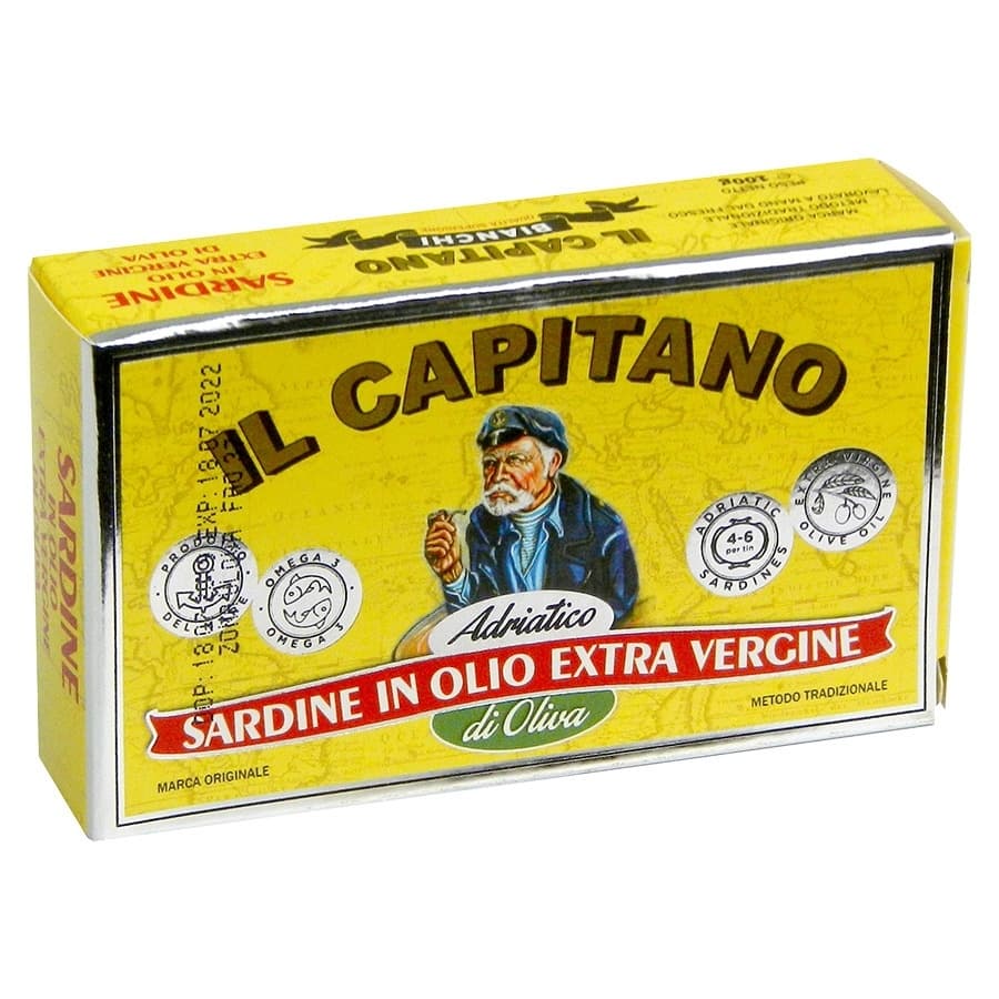 Sardina IL CAPITANO u maslinovom ulju 100g-slika
