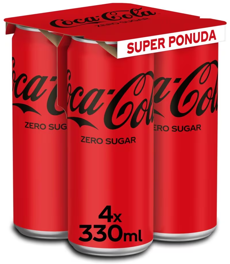 SOK COCA COLA ZERO 0,33L CAN 3+1 GR-slika