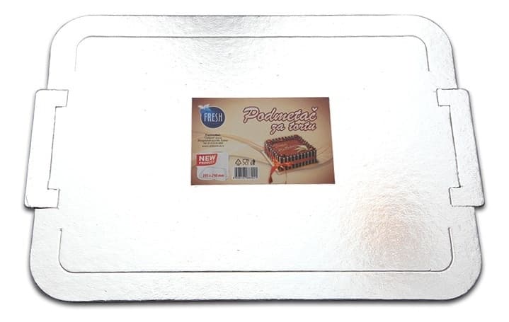 Podmetač za tortu 39,5x29cm FRESH-slika